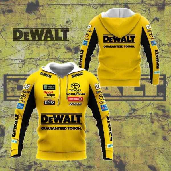 Dewalt Racing Team 7k729 Zip Hoodie Hoodie Ii0 4