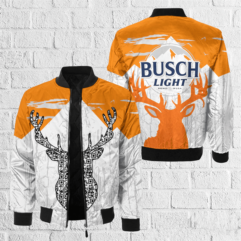 Busch Light Beer 1 Fan Gift, Busch Light Beer Bomber Jacket