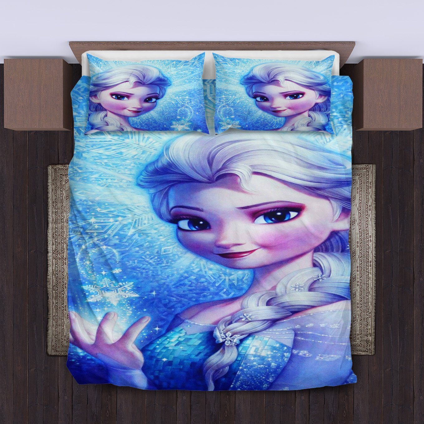 Frozen Bedding Set Magical Elsa Snow Queen Duvet Covers