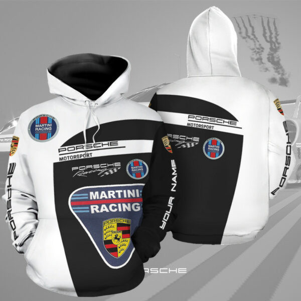 Porsche Racing Team F1 Personalized Hoodie, Martini Racing Hoodie 438 2597