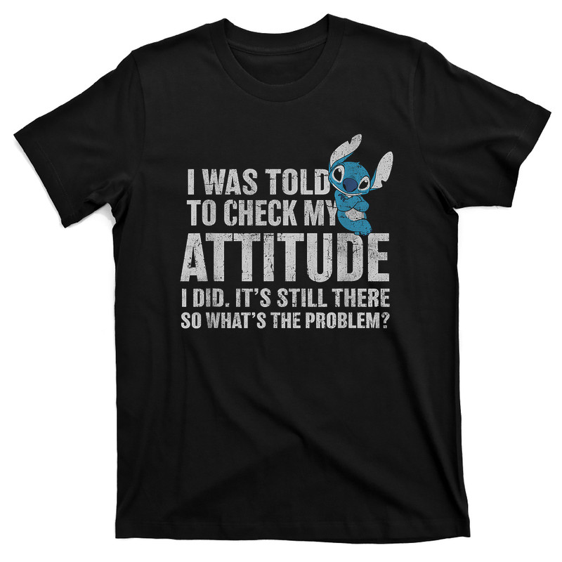 Lilo  Stitch Attitude Problem Alien T-shirt