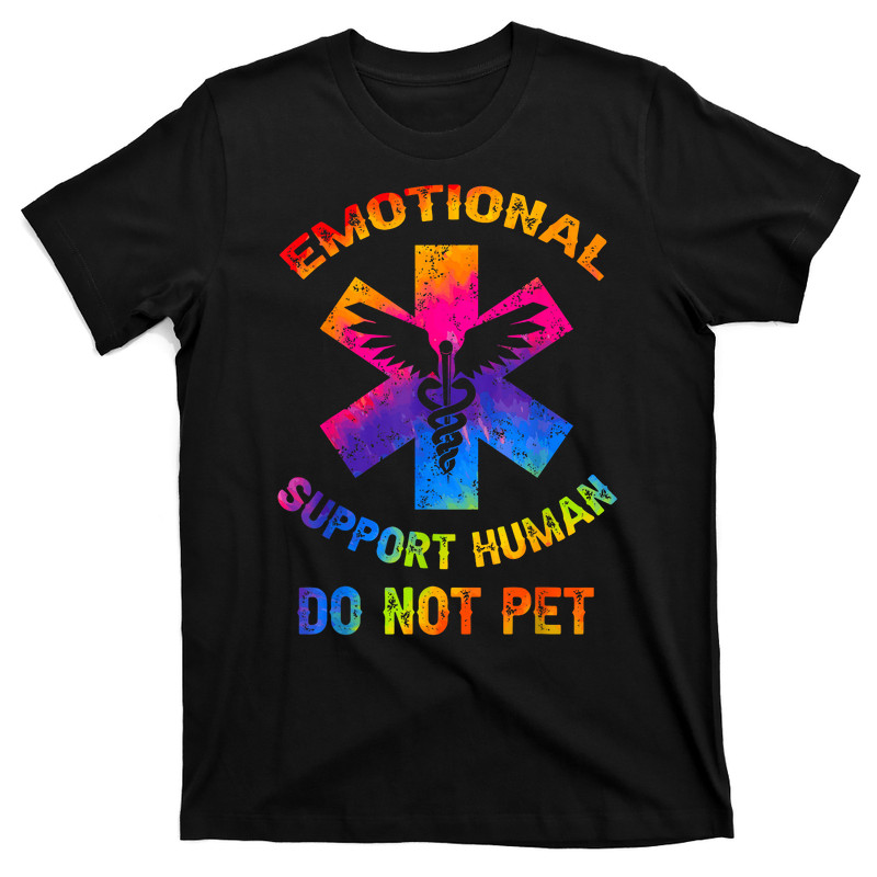 Emotional Support Human Do Not Pet T-Shirt
