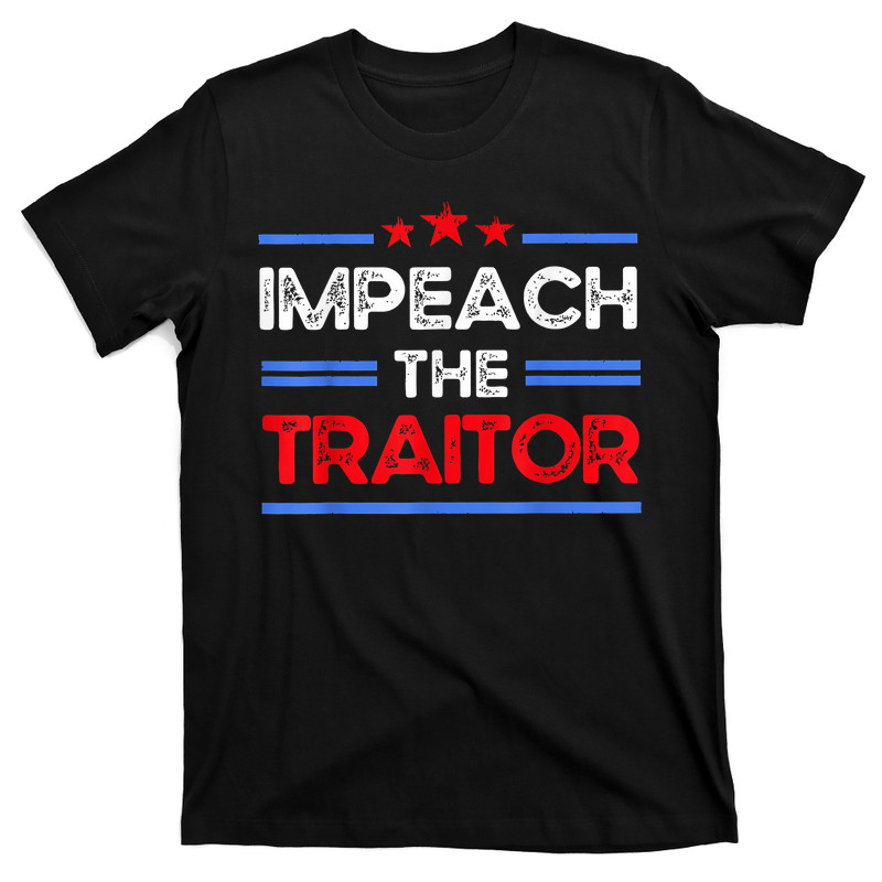 Impeach The Traitor Vintage Traitor Round Table T-Shirt
